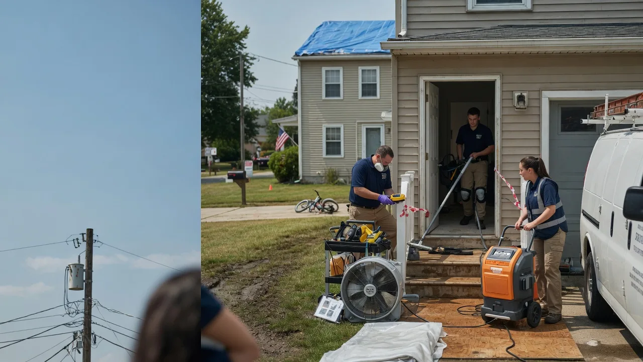 Water Damage Repair in Danville, IN near me